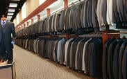 Thousands of mens suits
