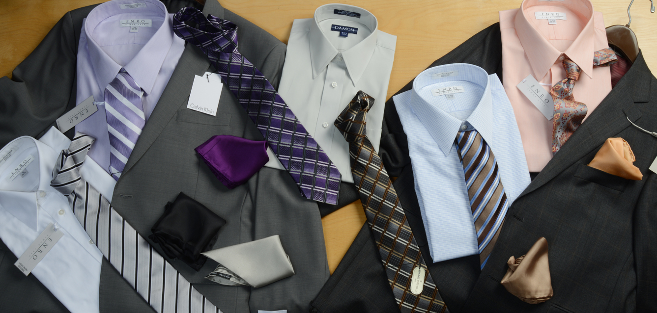 Charney's has everything you could possibly need or want for men. And they coordinate it all for you to select from. They're not commissioned sales people either, so there is no pressure... stop by and see for yourself!