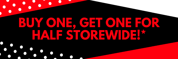 buy one, get one for half!*